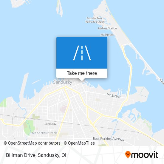 Mapa de Billman Drive