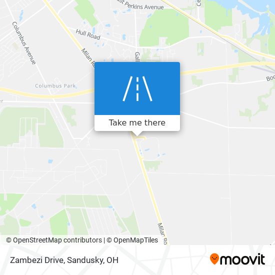 Zambezi Drive map