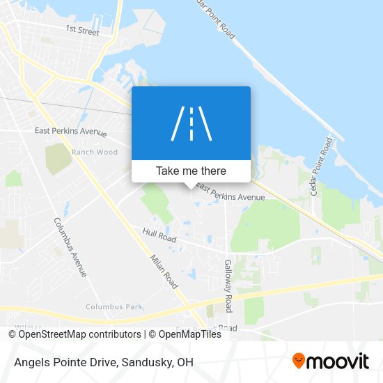 Mapa de Angels Pointe Drive
