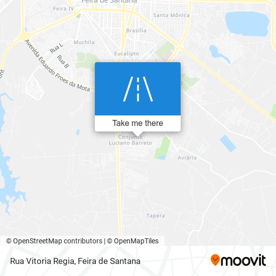 Rua Vitoria Regia map