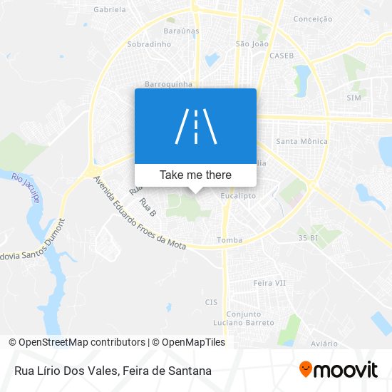 Rua Lírio Dos Vales map