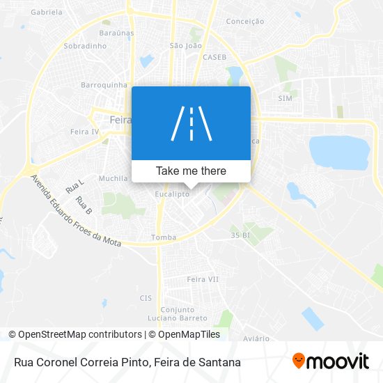 Rua Coronel Correia Pinto map