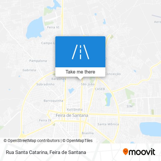 Rua Santa Catarina map