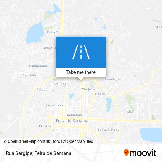 Rua Sergipe map