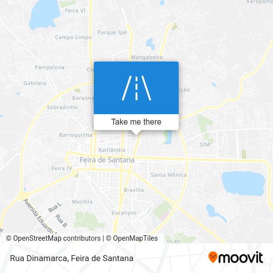 Rua Dinamarca map
