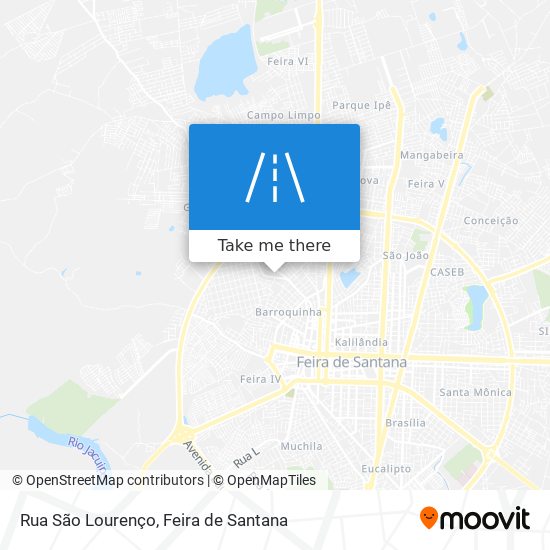 Rua São Lourenço map