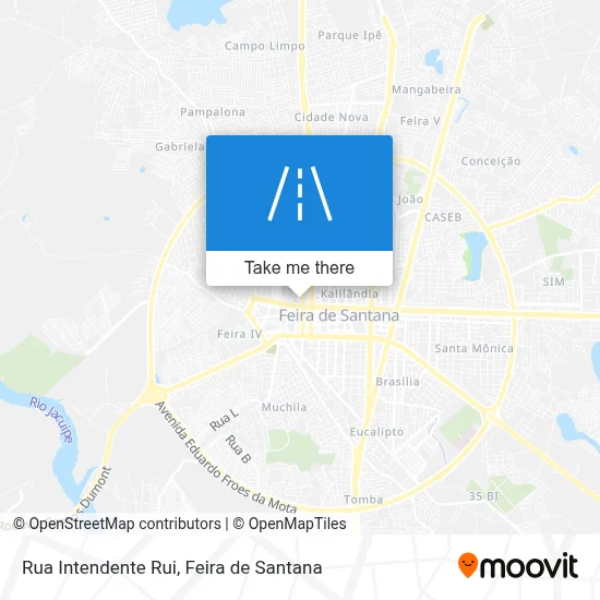 Rua Intendente Rui map