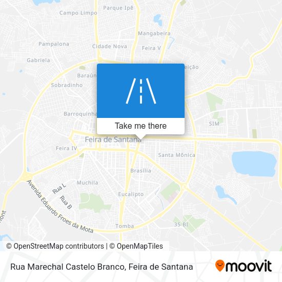 Rua Marechal Castelo Branco map