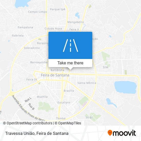 Travessa União map