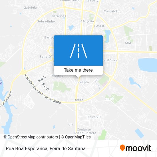 Rua Boa Esperanca map