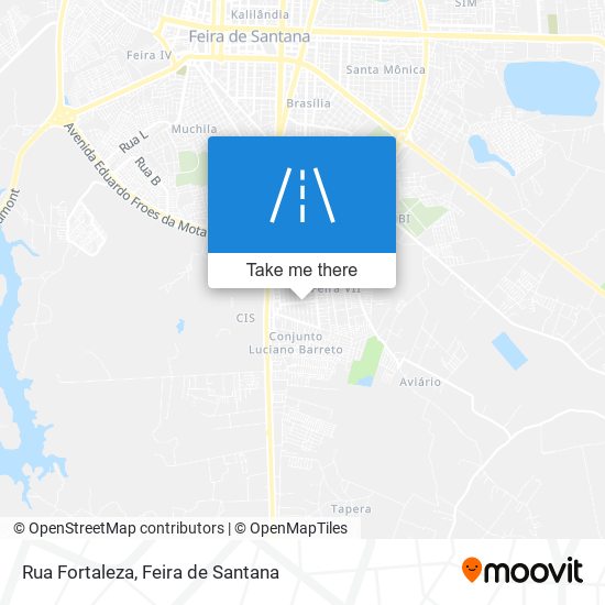 Mapa Rua Fortaleza