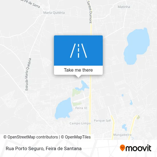 Rua Porto Seguro map