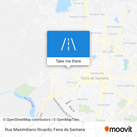 Rua Maximiliano Ricardo map