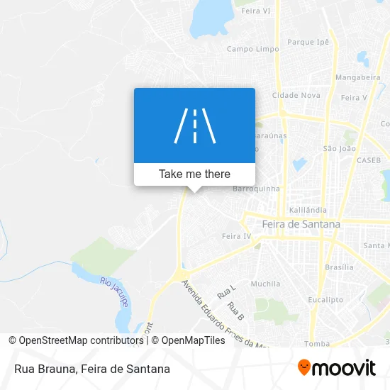 Rua Brauna map