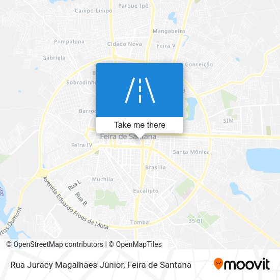 Rua Juracy Magalhães Júnior map