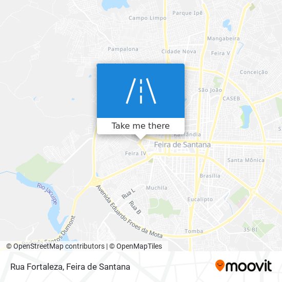 Mapa Rua Fortaleza