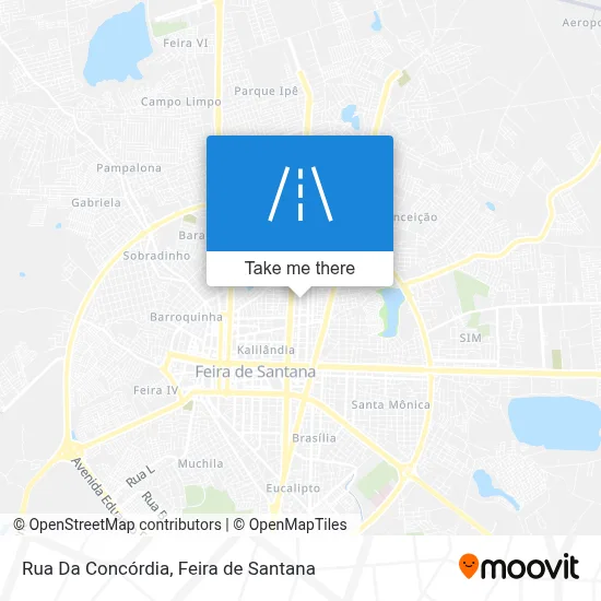 Rua Da Concórdia map
