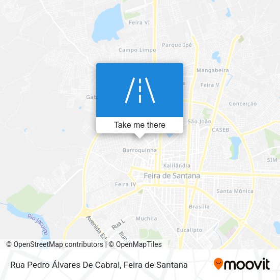 Rua Pedro Álvares De Cabral map