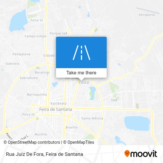 Rua Juiz De Fora map