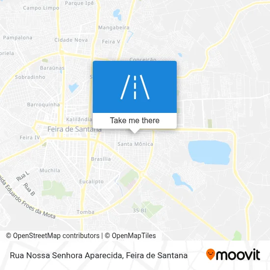 Rua Nossa Senhora Aparecida map