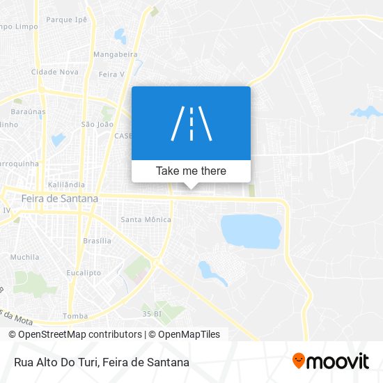 Rua Alto Do Turi map