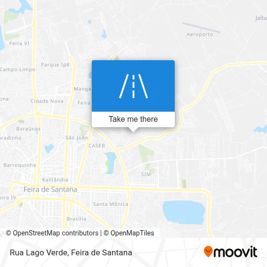 Rua Lago Verde map