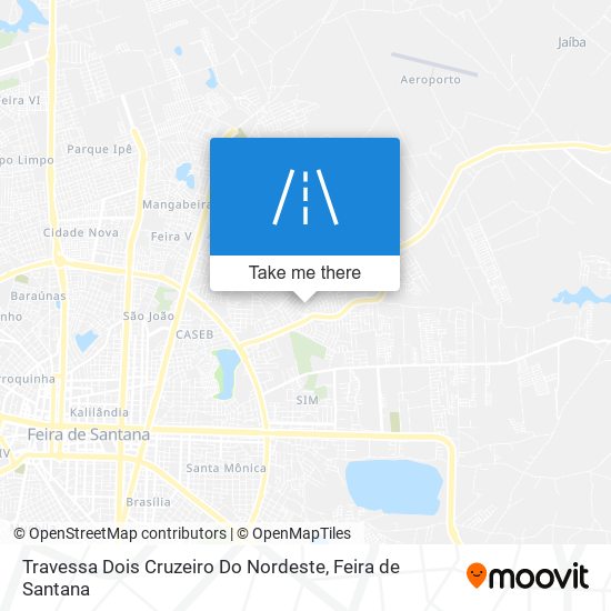 Travessa Dois Cruzeiro Do Nordeste map