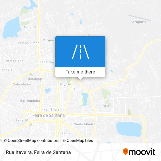 Rua Itaveira map