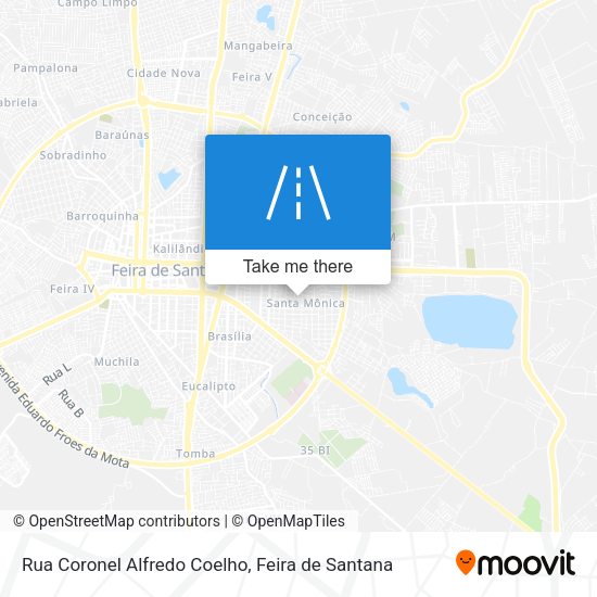 Rua Coronel Alfredo Coelho map