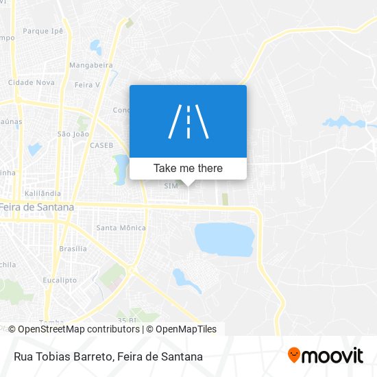 Rua Tobias Barreto map