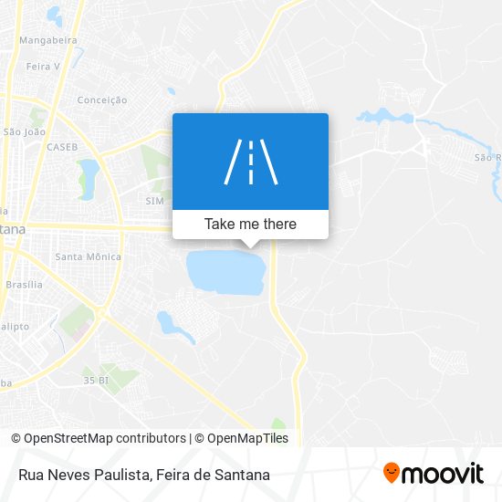 Rua Neves Paulista map