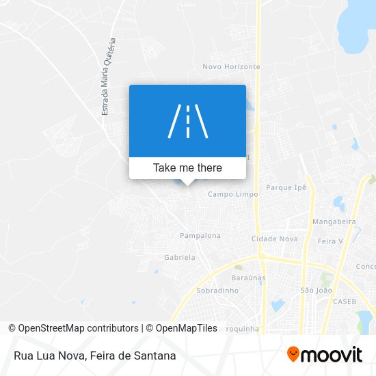 Rua Lua Nova map