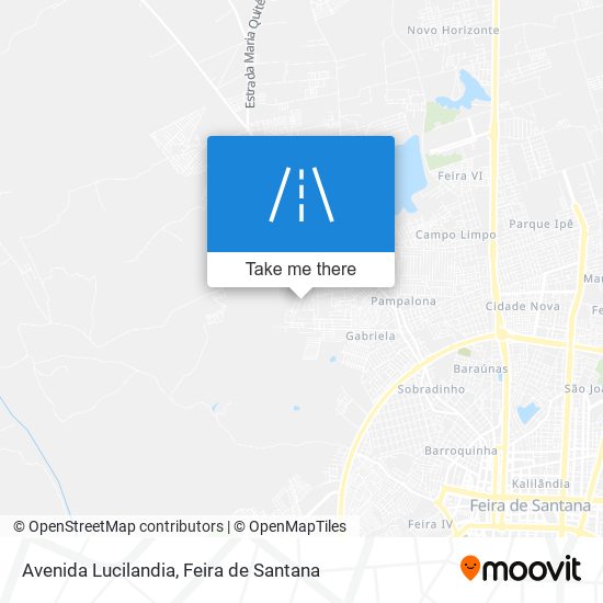 Avenida Lucilandia map