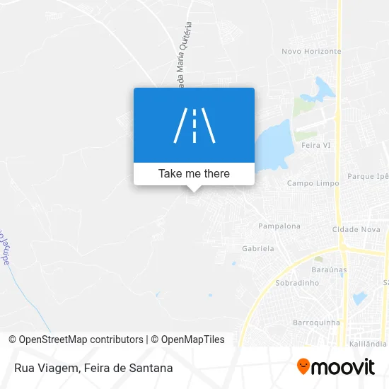 Rua Viagem map