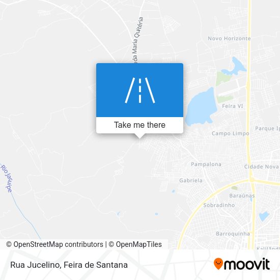 Rua Jucelino map