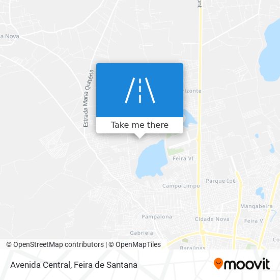 Mapa Avenida Central