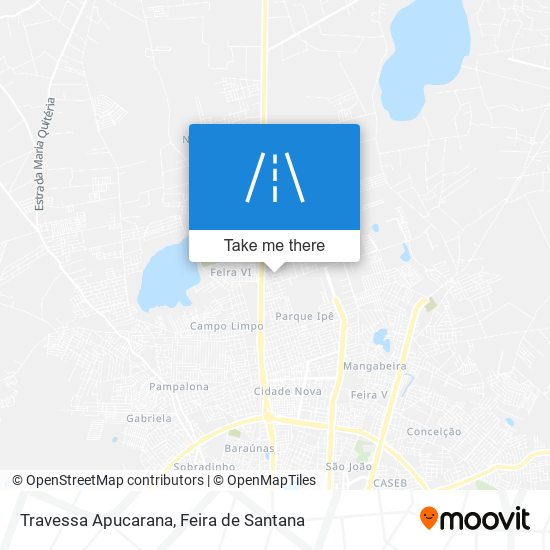 Travessa Apucarana map