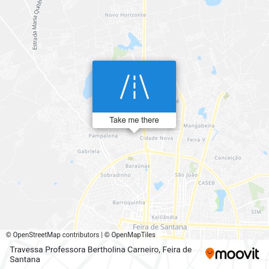 Travessa Professora Bertholina Carneiro map