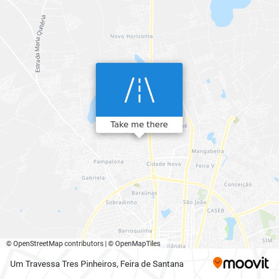 Mapa Um Travessa Tres Pinheiros