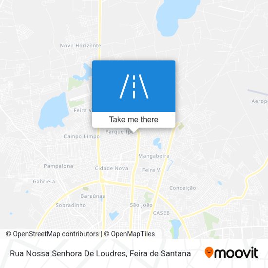 Rua Nossa Senhora De Loudres map