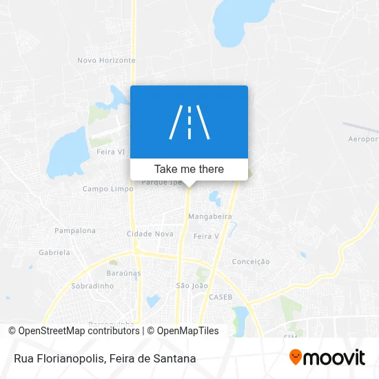 Rua Florianopolis map