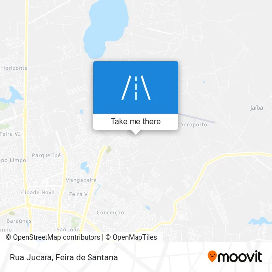 Rua Jucara map