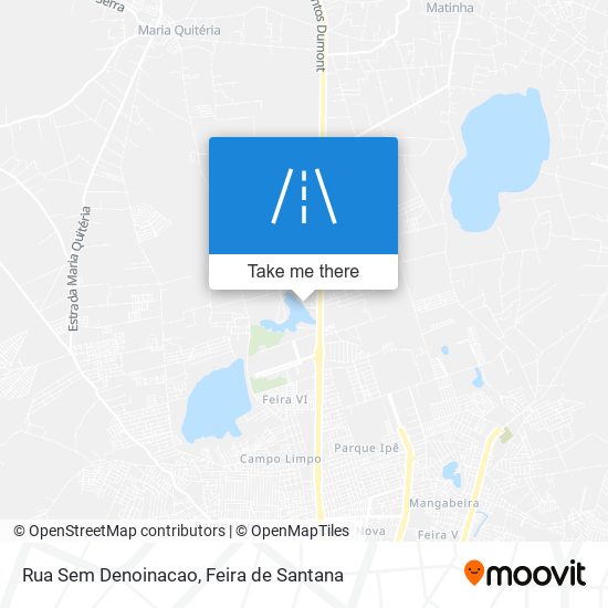 Rua Sem Denoinacao map