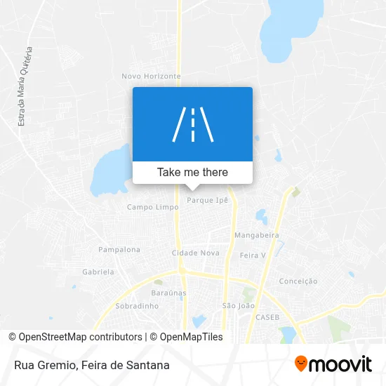 Rua Gremio map