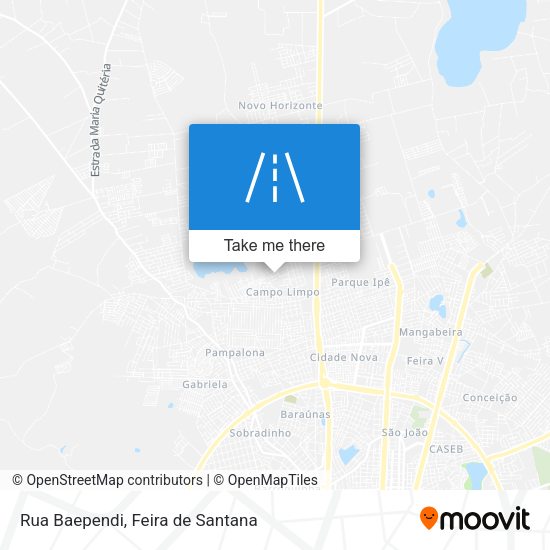 Rua Baependi map