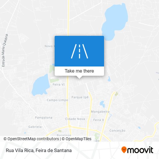 Mapa Rua Vila Rica
