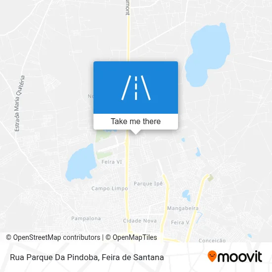 Rua Parque Da Pindoba map