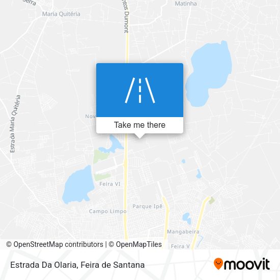 Estrada Da Olaria map