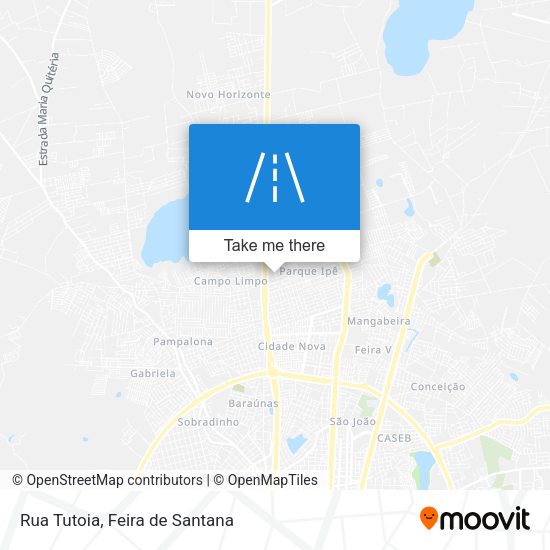 Rua Tutoia map