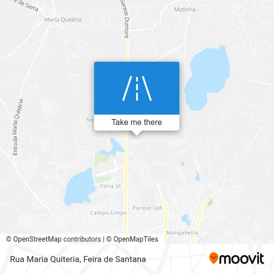 Rua Maria Quiteria map